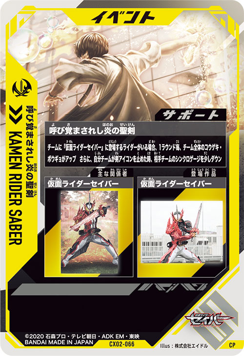 呼び覚まされし炎の聖剣 イベント