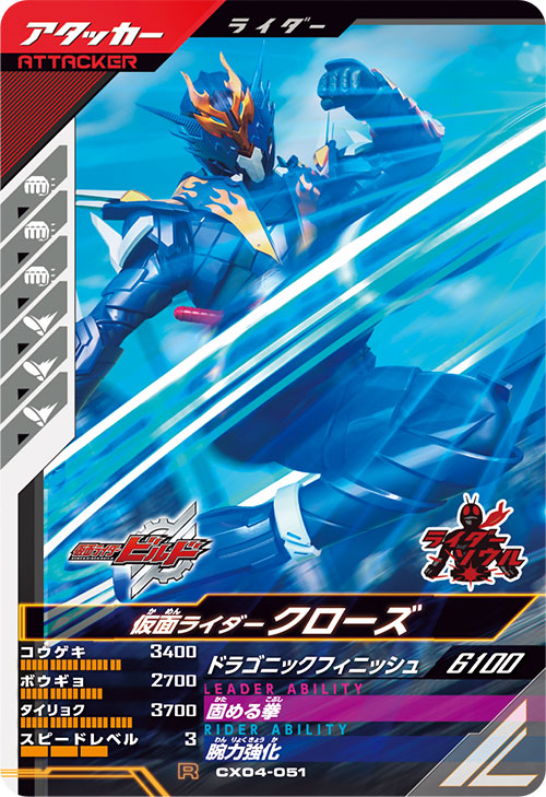 仮面ライダークローズ アタッカー