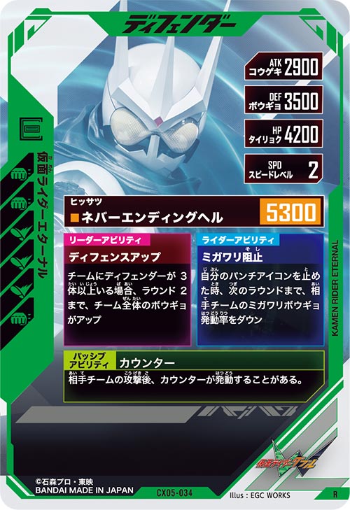 仮面ライダーエターナル ディフェンダー