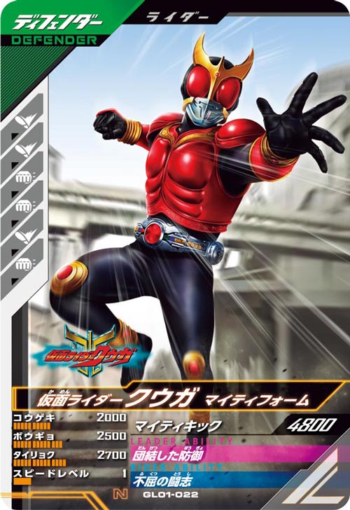 仮面ライダークウガ マイティフォーム ディフェンダー