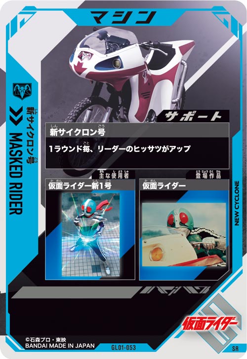新サイクロン号  マシン