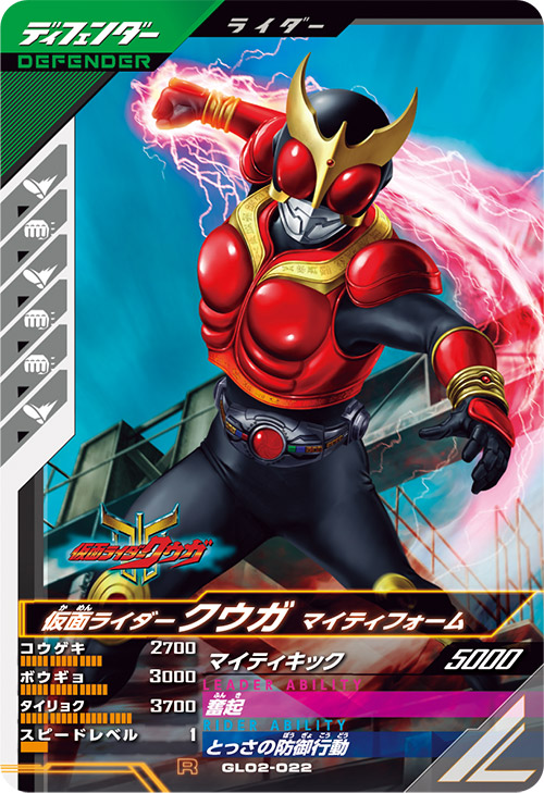 仮面ライダークウガ　マイティフォーム ディフェンダー