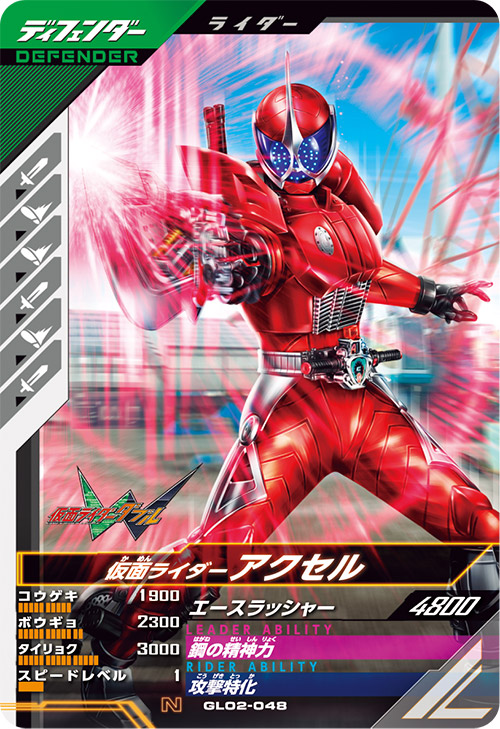 仮面ライダーアクセル ディフェンダー