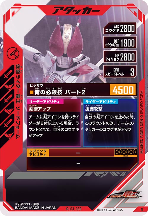 仮面ライダー電王 ソードフォーム アタッカー