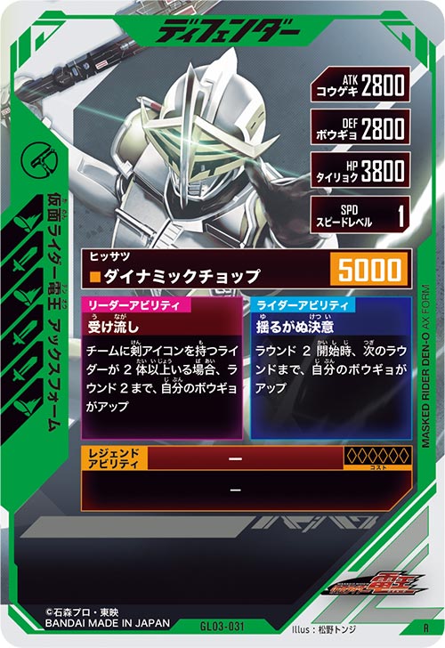 仮面ライダー電王 アックスフォーム ディフェンダー
