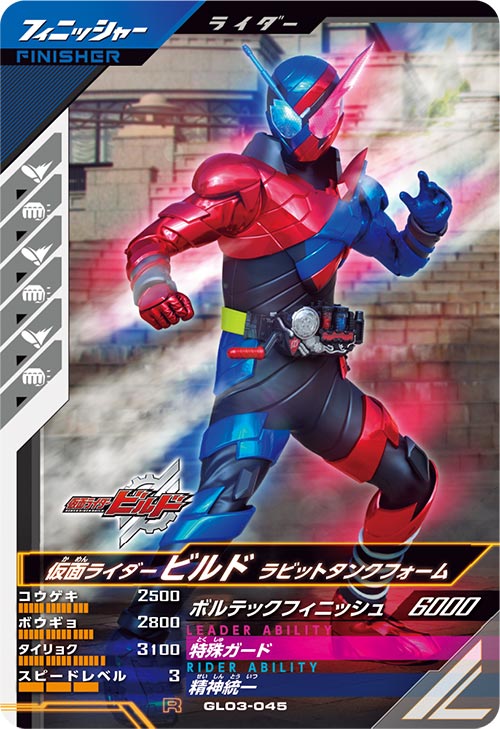 仮面ライダービルド ラビットタンクフォーム フィニッシャー