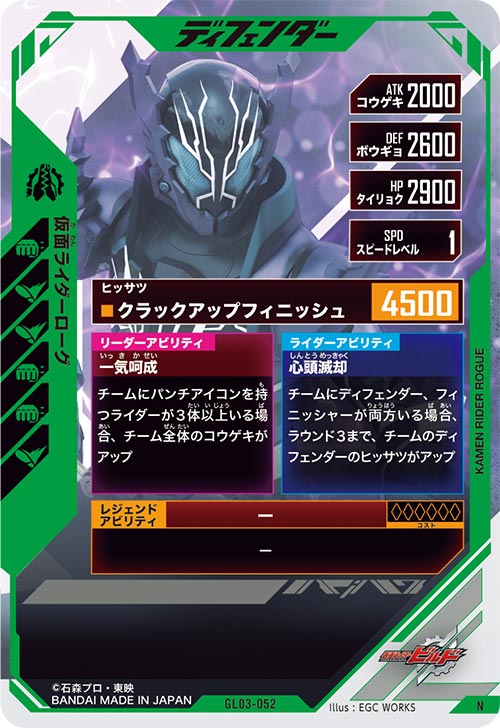 仮面ライダーローグ  ディフェンダー