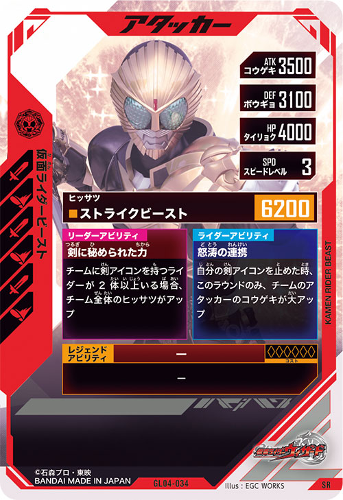 仮面ライダービースト アタッカー