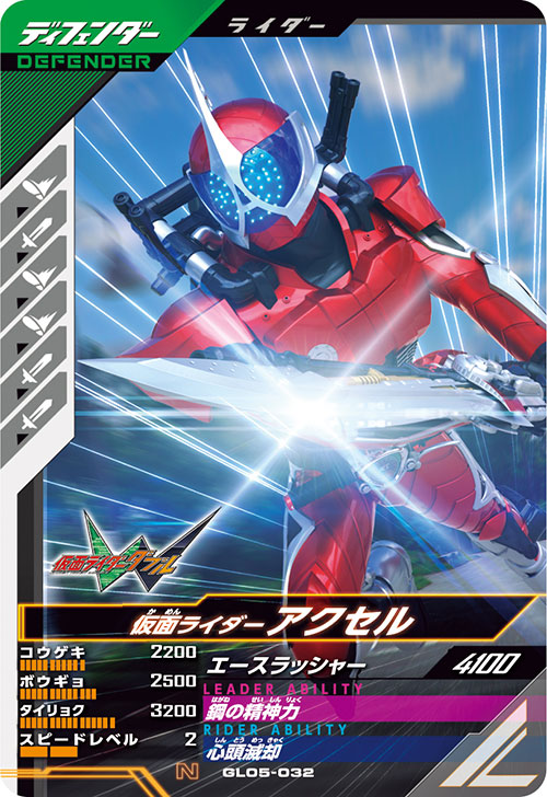 仮面ライダーアクセル ディフェンダー