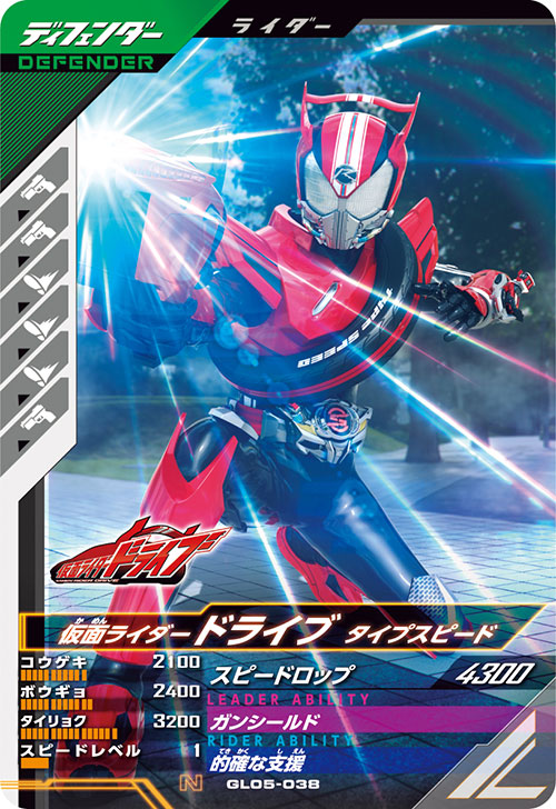 仮面ライダードライブ タイプスピード ディフェンダー