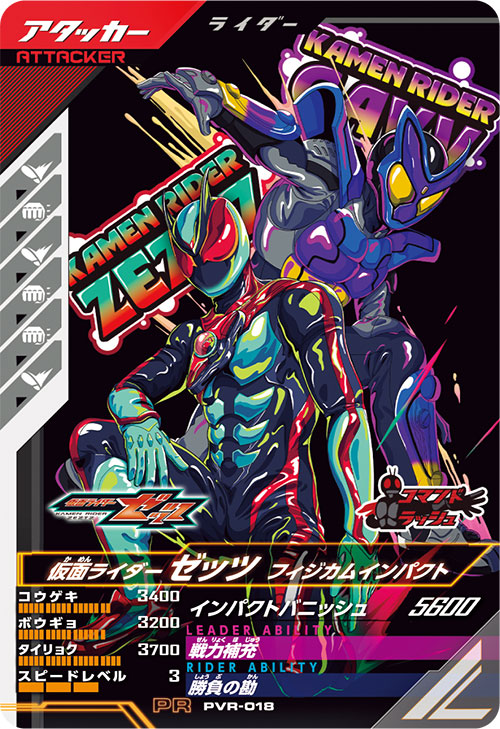 仮面ライダーゼッツ フィジカムインパクト アタッカー