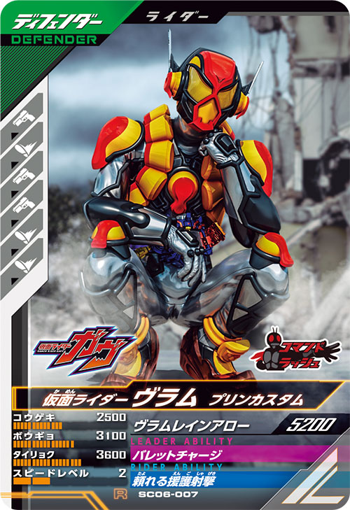 ガンバレジェンズ 仮面ライダービターガヴ スパーキングミ