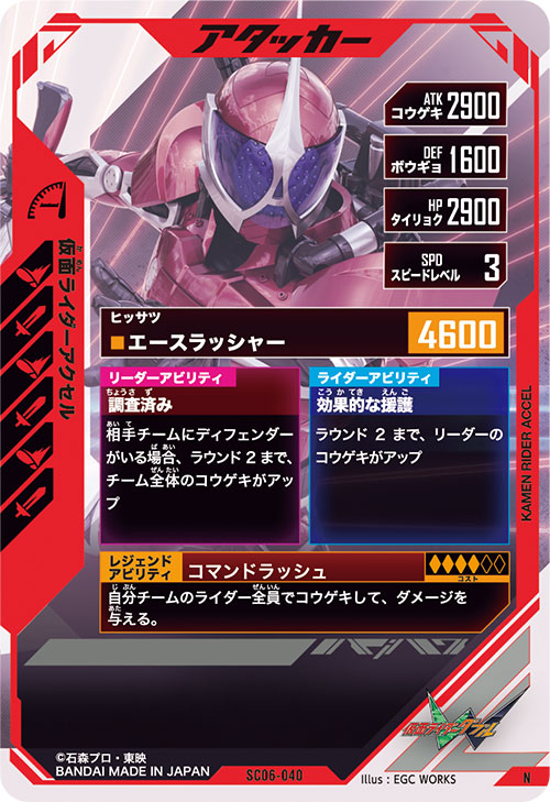 仮面ライダーアクセル アタッカー