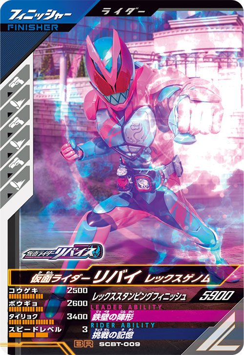 仮面ライダーガンバレジェンズシンクロデッキブースター しょぼ