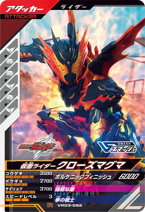 仮面ライダークローズマグマ アタッカー