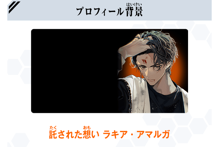 プロフィール背景