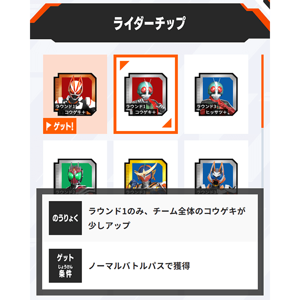ライダーチップ