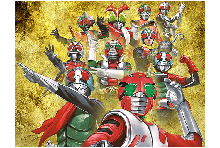 10人ライダー、集結！