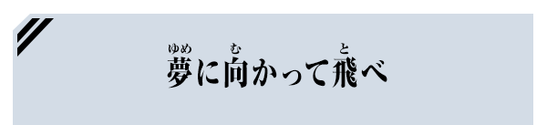-夢に向かって飛べ ポイントランキング